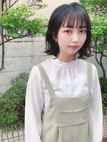 ヘアーデザイン ルシア(Hair Design Lucia)&nbsp;ゆるふわ外はねミディアムボブ