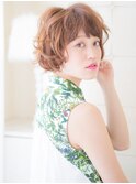 +animoせんげん台+無造作パーマでマッシュウルフショート！m