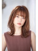 【shellbear 銀座】大人カジュアル外ハネミディアム