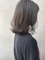 コフィー バイ メルト 吉祥寺(cofy by melt)&nbsp;【三ツ井純】透明感カラー ダークグレージュ ミディアムレイヤー