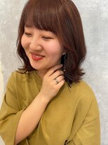 ダリー 新さっぽろ店(Dali)&nbsp;ボブ × テラコッタブラウン