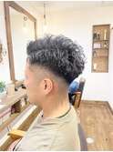 メンズフェードパーマ