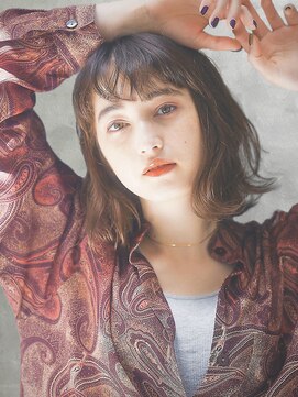 オリンテ バイ レシッド 表参道(orente by rcid) 小顔顔周りレイヤーカットくびレイヤー髪質改善アッシュオリーブ