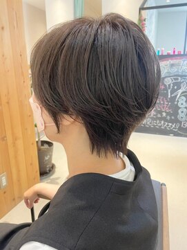 タイズ(ties) 20代30代40代大人丸みショートボブうる艶ナチュラルブラウン小顔