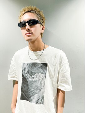 サル 代官山(SAL) 【SAL】ラッパーみたいなブリーチベリーショート ＊菅原誠＊