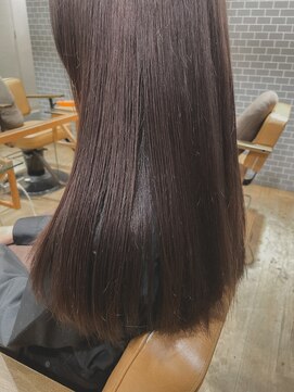 クラップス 上大岡(CLAPS) シアーグレー/ストレート/透明感カラー/赤み消し/【1ブリーチ】