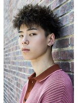 オーシャントーキョー シブヤジンナン(OCEAN TOKYO shibuya JINNAN) 刈り上げドライツイストパーマ