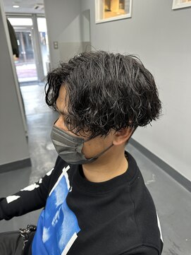 シラス(SiLasu) ツイスパメンズセンターパート