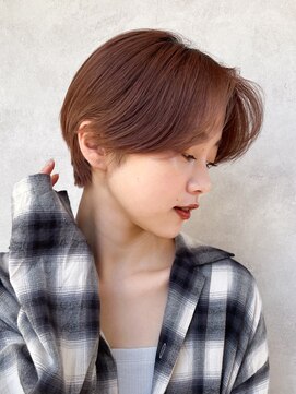 メゾンドイギー(MAISON de IGGY) ハンサムショート/美髪/ピンクブラウン/レッドブラウン