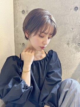 シェルター バイ トウキョウ(Shelter by TOKYO) 小顔ショートボブ×美髪×シアーベージュ