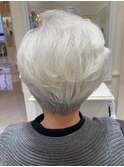 マダムショート/大人ショート/グレイヘア◎30代40代50代