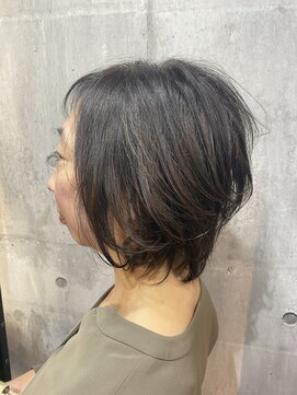 エノ(eno) 【eno】透明感グレイカラー×ひし形スタイル