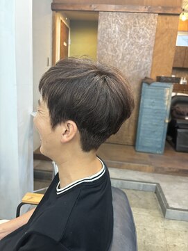 ヘアメイク デザート(HAIR MAKE DESART) 木村法子【マッシュショート×クリームベージュ】