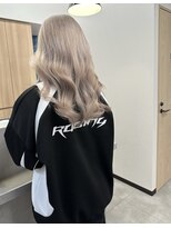 リノショアーズ 元町店(RINOSHORES)&nbsp;10代20代★大人かわいいダブルカラーブリーチミルクティーカラー