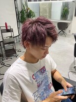 キング 枚方店(K!ng)&nbsp;縮毛矯正髪質改善ハイライトレイヤーカット枚方美容室エクステ