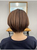 頭の形が綺麗に見えるショートボブ埼玉浦和美容室アルトス荒巻充