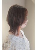 うるっとオレンジインナーカラー