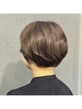 エストアール フクオカ 福岡博多店(est-r. Fukuoka) ショートヘア/ノンブロー/博多美容室