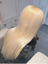 ベレーザ 渋谷(BELEZA) 16614抜きっぱなしブロンドハッシュカットホワイトブロンド