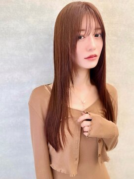ユアーズヘア 日吉店(youres hair) シンプルだから美しい　涼風ストレートヘア　髪質改善ストレート
