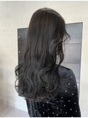 ブリーチなし透明感大人可愛いグレージュココアブラウン/今枝
