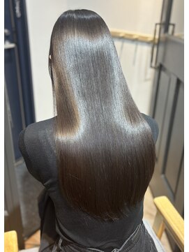 髪質改善縮毛矯正＊絹髪トリートメント　