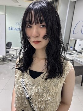 エアー 青山(AIR) おしゃれパーマレイヤーパーマパーマヘア