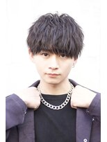 ヴェイン 渋谷(vain)&nbsp;メンズ波巻きナチュラルパーマ束感清潔感k