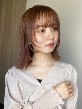 シルクレイ 高田馬場(Silk-lei) 顔まわりレイヤー×小顔カット垢抜けミディ高田馬場