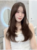 ハッシュカット 韓国レイヤー レイヤーカット 髪質改善