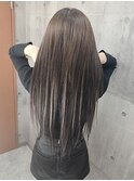 ヘアエクステ/ロング/ハイライト風エクステ/ブラウン