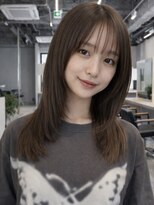 トリッカ シブヤ(TRICCA SHIBUYA)&nbsp;艶髪レイヤー/簡単スタイリング/透明感グレージュ/髪質改善/渋谷