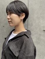 エッセンス(THE ESSENCE)&nbsp;handsome 切りっぱなしボブエアリーロング美髪ピンクブラウン