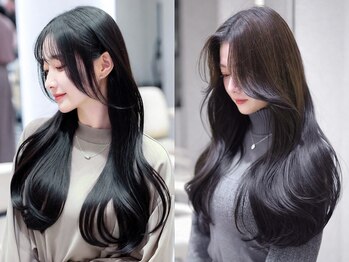 エルサ ザ ビューティー(ELSA the beauty)の写真/小顔はお顔周りでつくれる！決め手は骨格補正。小顔で可愛いを叶えます［髪質改善/前髪縮毛矯正/三宮］