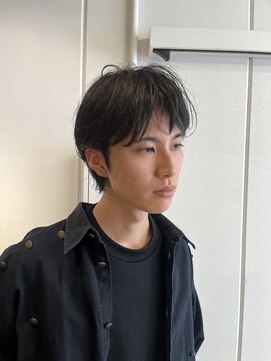 ジリ(JILI) 【JILI】シースルーマッシュ メンズスタイル ◎上辻