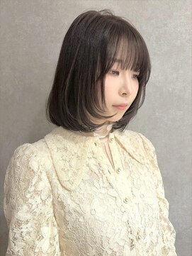 サーカス 町田(circus) ミルクティーブロンド/ダークブルー/デジタルパーマ/町田