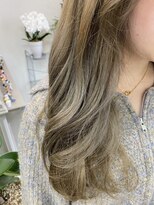 ヘアー ボニータ(hair bonita)&nbsp;#ミルクティーベージュ#ブリーチカラー#ダブルカラー