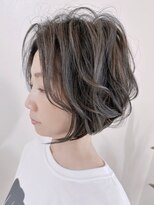 アナザヘアー なんば 高島屋前店(ANAZA hair)&nbsp;前下がりボブ＆ニュアンスウェーブ♪