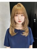レイヤーカット/葛西/ブリーチ/ハイライト/髪質改善