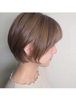 シフォン(Chiffon)の写真/すきバサミ不使用!再現性の高いスライドカットでモチ抜群