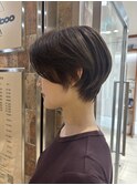 大人可愛いハンサムショートコンパクトショート