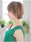 ナチュラルショートヘアー