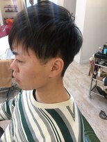 【お客様スタイル】ツーブロック テクノショート