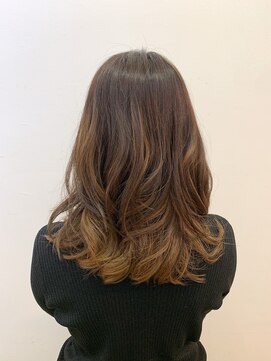 パティオン(PATIONN) グラデーションカラーの大人ゆるミックスカールスタイル☆