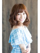 アンカラン(un Calin)&nbsp;ひし形シルエット☆小顔に見える！柔らかカール