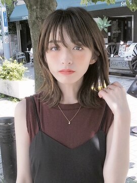 エラマ ヘアメゾン(elama hair maison) 【elama】ウザバング×くびれミディ