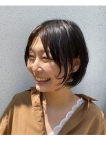 ミジョレ(MIJYORE)&nbsp;センターパートマッシュボブ