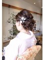 ラフヘアーアンドスパ(Luffhair&spa)&nbsp;各種着付けヘアアレンジが得意です☆いつでもご相談ください(^^)