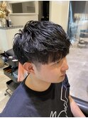 派手にしたくないメンズ!ナチュラルマッシュ☆