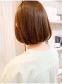 福山市美容院人気パーマcaary丸みボブイルミナカラーキャアリー